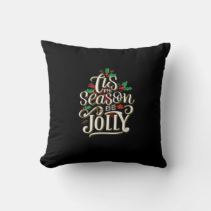 Weihnachten Die Jahreszeit Jolly Kissen