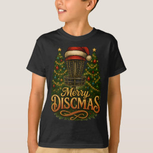 Weihnachten Disc Golf Fröhliche Scheibenweihnacht  T-Shirt