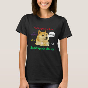Weihnachten Doge Meme Shirt Funny Dogeback Shiba I