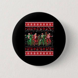 Weihnachten Donald Trump Präsident 2024 Tanzfunn Button