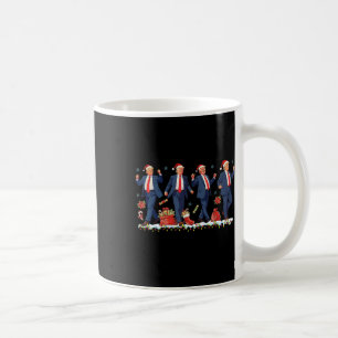 Weihnachten Donald Trump Präsident 2024 Tanzfunn Kaffeetasse