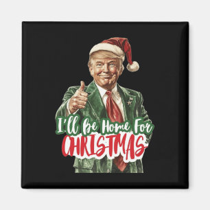 Weihnachten Donald Trump Präsident 2024 Tanzfunn Magnet