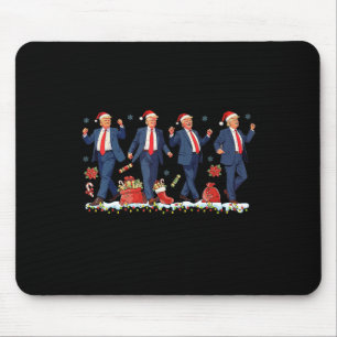 Weihnachten Donald Trump Präsident 2024 Tanzfunn Mousepad