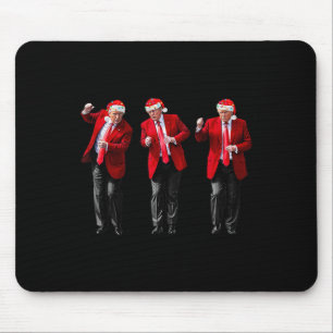 Weihnachten Donald Trump Präsident 2024 Tanzfunn Mousepad