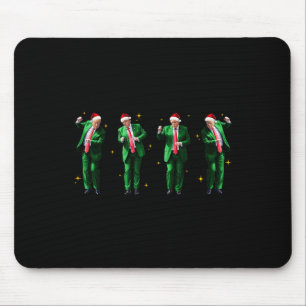 Weihnachten Donald Trump Präsident 2024 Tanzfunn Mousepad