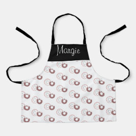 Weihnachten Donuts Sprinkles Bäckerei Kinder Schürze