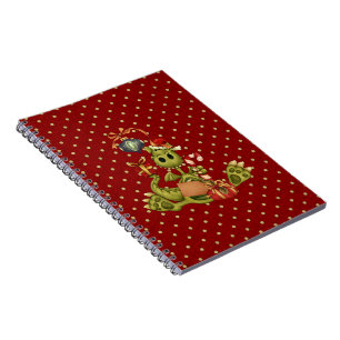 Weihnachten Dragon Notizblock