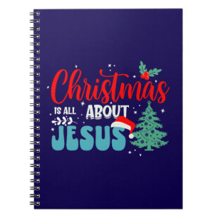 Weihnachten dreht sich alles um Jesus-43687 Notizblock