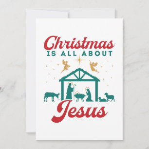 Weihnachten dreht sich alles um Jesus Krippenszene