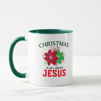 Weihnachten dreht sich um Jesus Tasse