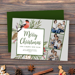 Weihnachten Drei Foto Script Weihnachtskarte