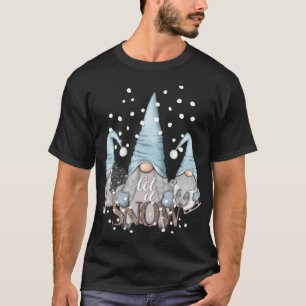 Weihnachten drei Gnomes Holiday Elves T-Shirt