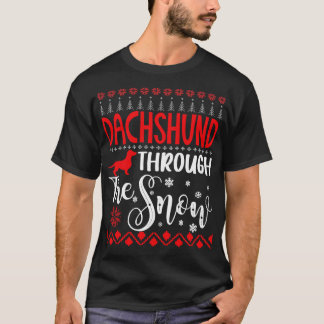 Weihnachten durch den Schnee T-Shirt