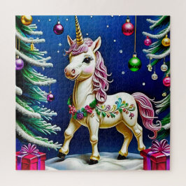 Weihnachten einhorchen puzzle
