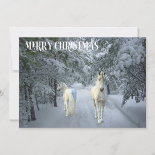 Weihnachten Einhorn Fantasy Winter Landschaft