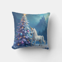 Weihnachten Einhorn und Märchenburg