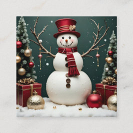 Weihnachten - Eintrittskarte Begleitkarte