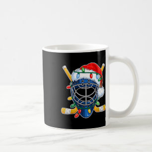 Weihnachten Eishockeyhelm Santa Xmas Männer Jungen Kaffeetasse