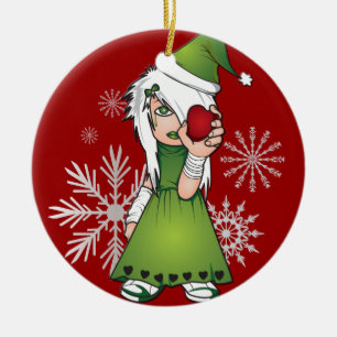 Weihnachten Emo Girl Ornament