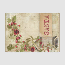 Weihnachten Ephemera Rose Vogelkäfig