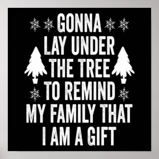 Weihnachten erinnere meine Familie an ein tolles Z Poster