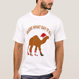 Weihnachten Errate, welcher Tag heute ist, lustige T-Shirt