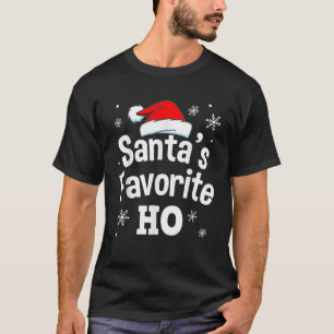 Weihnachten Erwachsene Unanständige Pyjama Frauen  T-Shirt