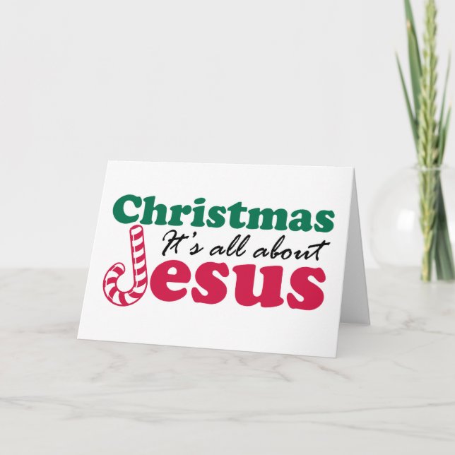 Weihnachten - Es geht um Jesus (Vorderseite)