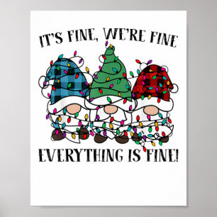 Weihnachten Es ist gut Wir sind gut Alles ist gut  Poster