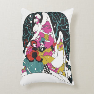 Weihnachten, Extravagante Viktorianische Städter Dekokissen