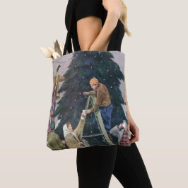 Weihnachten, Familienseher am Baum