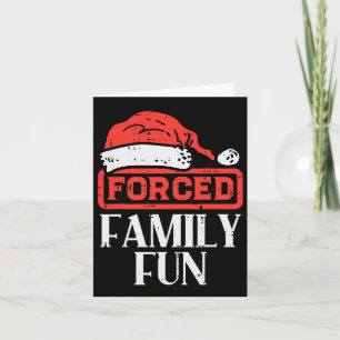 Weihnachten Familienspass Funny Xmas sarkastisch m Karte