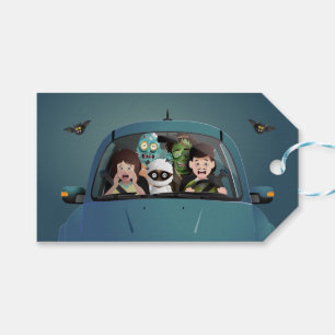 Weihnachten Familienurlaub Halloween Albtraum Geschenkanhänger