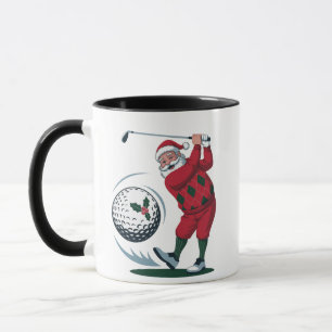 Weihnachten Fantasy Golf spielen Tasse