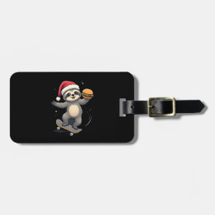 WEIHNACHTEN FAULHEIT Lustiges Weihnachten Skateboa Gepäckanhänger