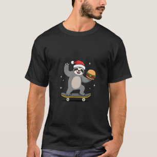 WEIHNACHTEN FAULHEIT Lustiges Weihnachten Skateboa T-Shirt