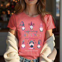 Weihnachten feiern mit meinen Gnomen Funny Gnomes Tri-Blend Shirt