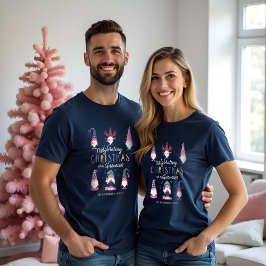 Weihnachten feiern mit meinen Gnomen Funny Gnomes Tri-Blend Shirt