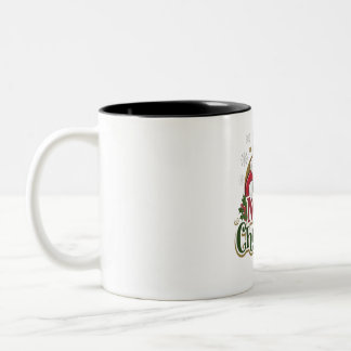 Weihnachten - Feiertag Zweifarbige Tasse