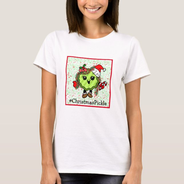 Weihnachten | Festtagsschlange T-Shirt (Vorderseite)