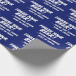Weihnachten FINISIERT IHREN BEER-xmas-Spaß Geschenkpapier<br><div class="desc">Weihnachten FINDEN SIE IHR BIER xmas Spaß Wrapping Paper</div>