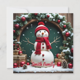 Weihnachten - Flachkarte