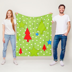 Weihnachten Fleecedecke