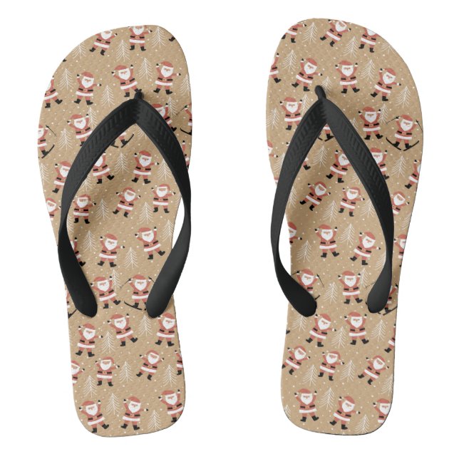 Weihnachten Flip Flops (Fußbett)