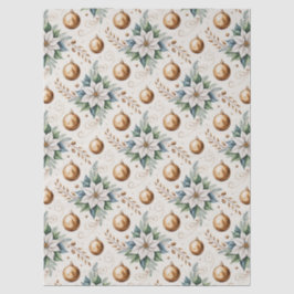 Weihnachten Florals Decoupage Seidenpapier
