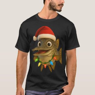 Weihnachten Florida Knochenhecht T-Shirt