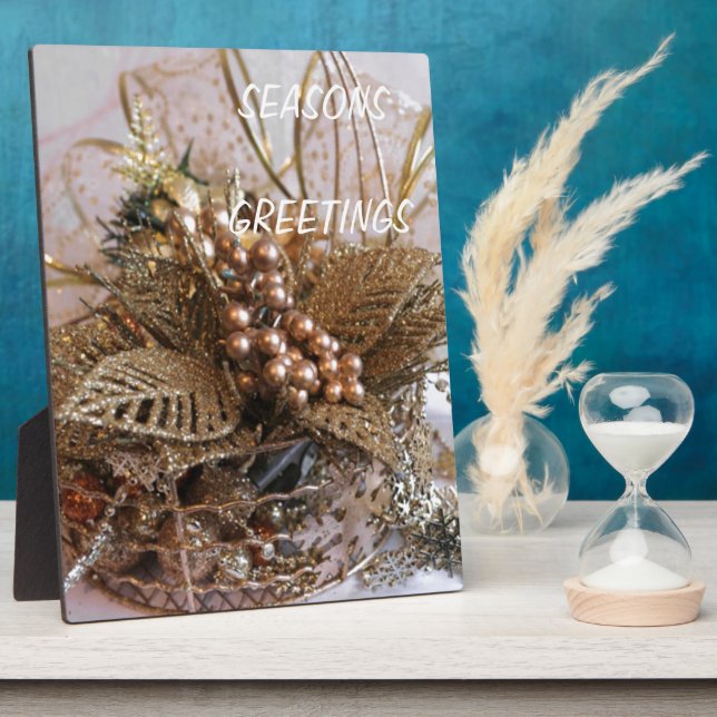 Weihnachten Fotoplatte (Seite)