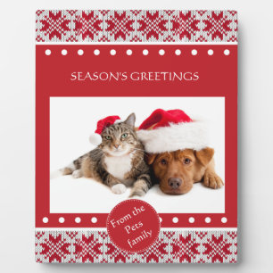 Weihnachten Fotoplatte