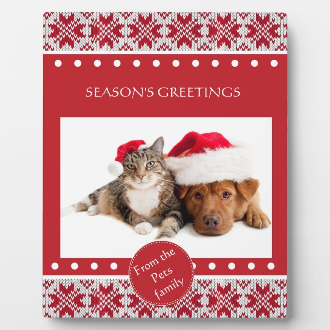 Weihnachten Fotoplatte (Vorderseite)