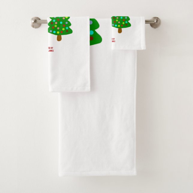 Weihnachten FrankenKäse Badezimmertuch Set (Insitu)